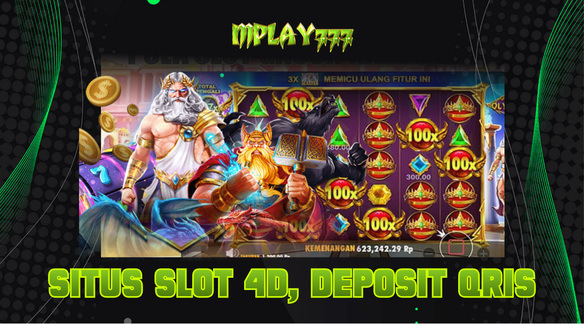 MPLAY777: Login Situs Slot 4D Dengan Deposit Qris 1 Detik image 1